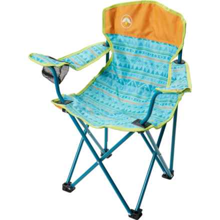 Coleman Quad Camping Chair (For Boys and Girls) in Teal
