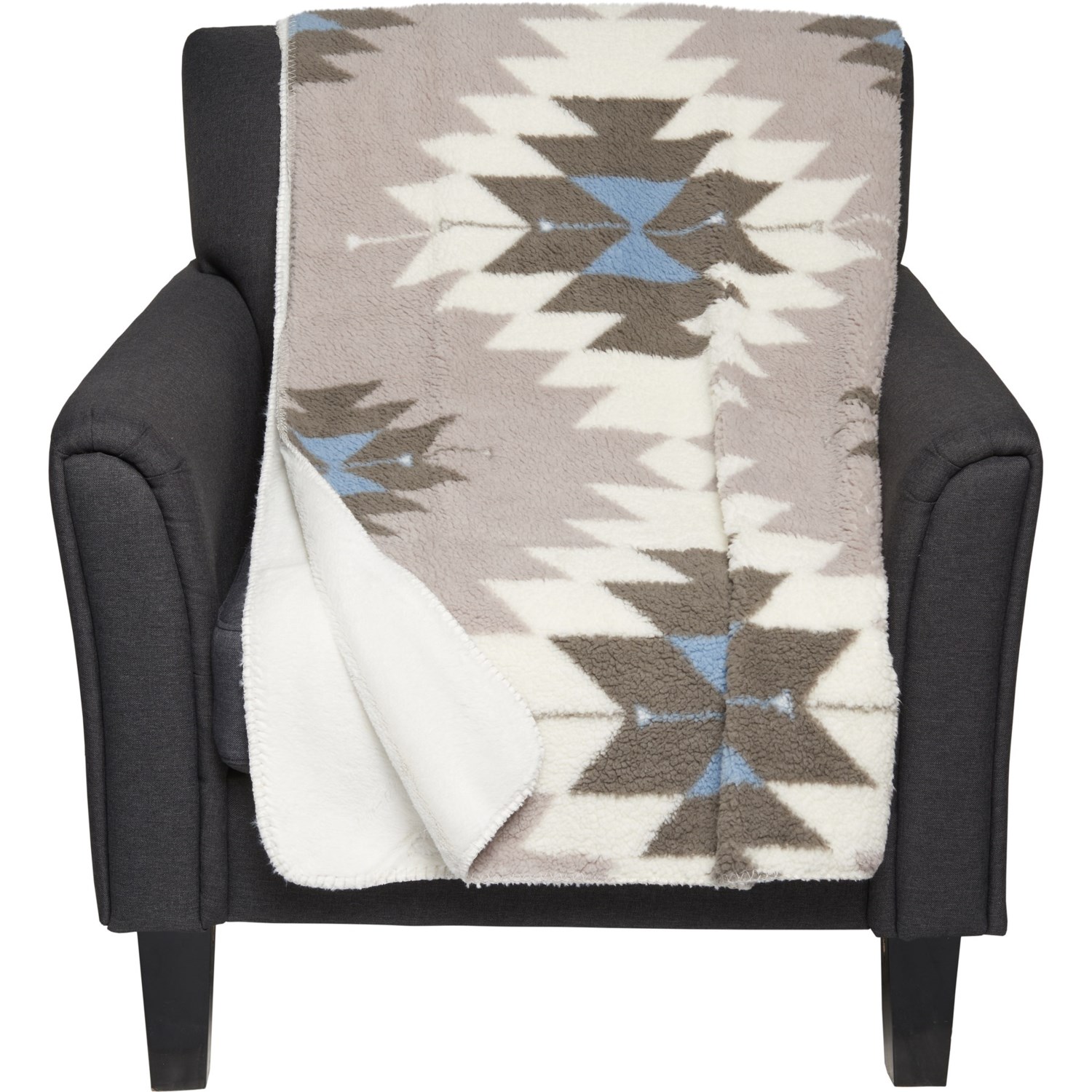 Coleman Reversible Lake Oversized Throw Blanket 50x60” Save 46