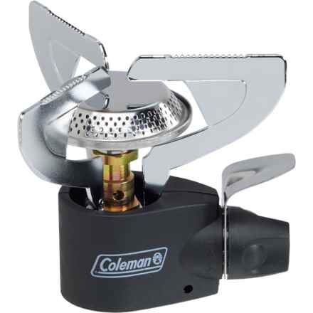 Coleman Single Burner Backpacking Butane-Propane Stove in Black