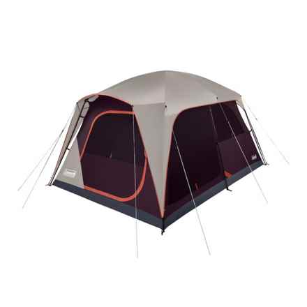 Coleman Skylodge Tent - 8-Person, 3-Season in Blackberry