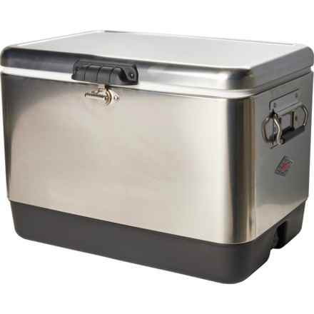 Coleman Stainless Steel Belted Cooler - 54 qt. in Stainless