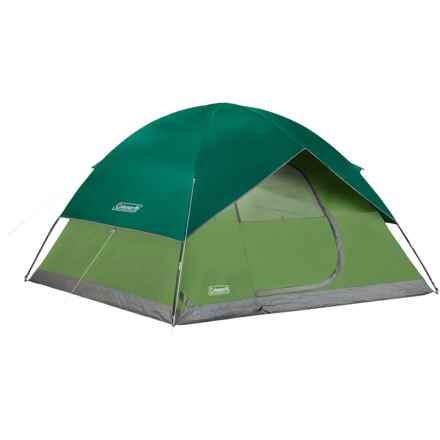 Coleman Sundome Tent - 6-Person, 3-Season in Green
