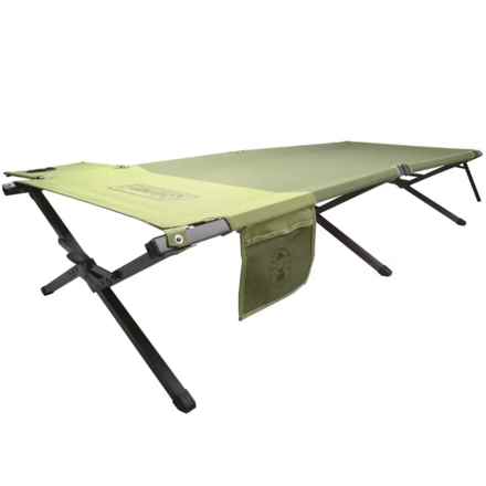 Coleman Trailhead Easy-Step Camp Cot in Green