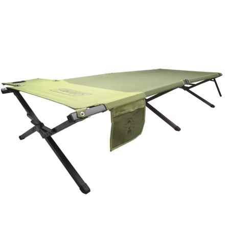 Coleman Trailhead Easy-Step Camp Cot in Green