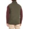 542XP_2 Coleman Twill Sherpa Fleece Vest - Full Zip (For Men)