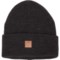 Coleman Waffle Beanie (For Men) in Black Heather