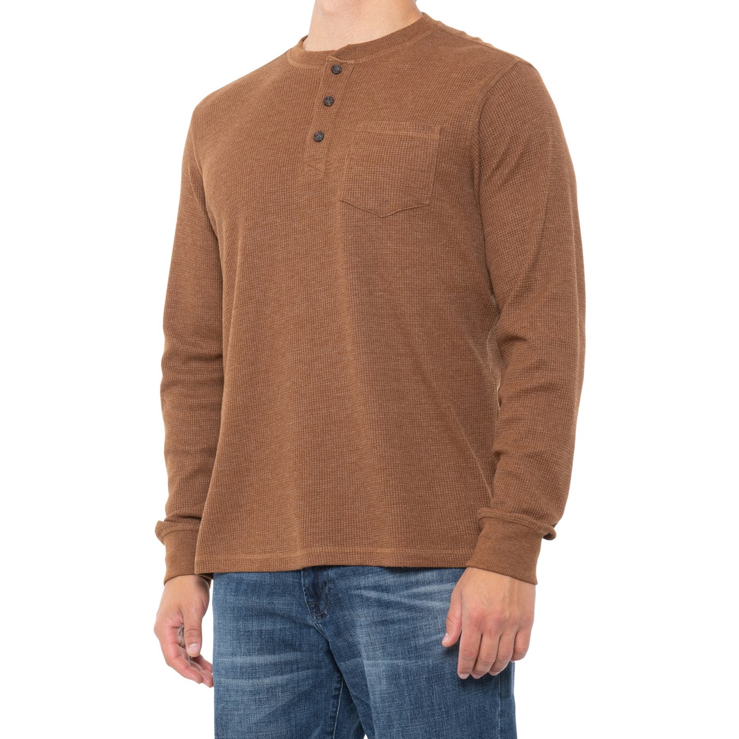 Coleman WaffleKnit Henley Shirt (For Men) Save 35