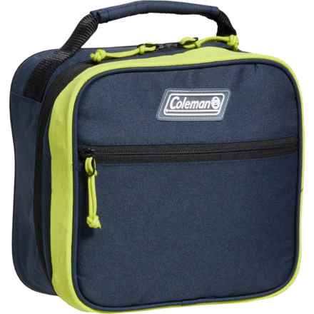 Coleman XPAND Soft Cooler Lunchbox - Insulated in Black/Green