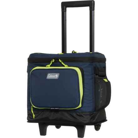 Coleman XPAND Soft Rolling Cooler - 42 Can, Insulated in Blue
