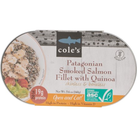 Cole's Salmon with Quinoa - 5.6 oz. in Multi