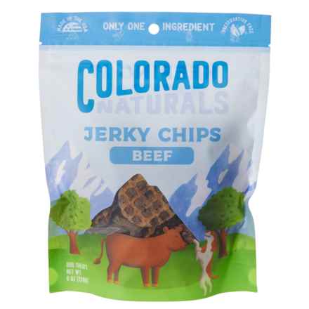 Colorado Naturals Jerky Chips Dog Treats - 6 oz. in Beef