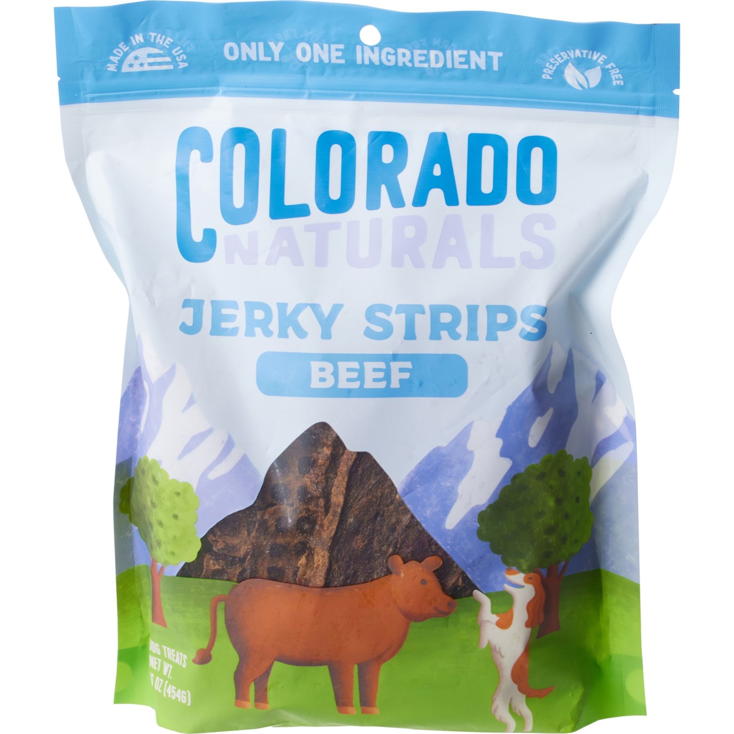 Colorado Naturals Jerky Strips Dog Treats 16 oz. Save 25