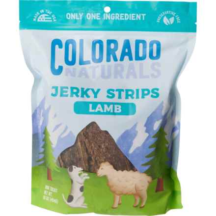 Colorado Naturals Jerky Strips Dog Treats - 16 oz. in Lamb