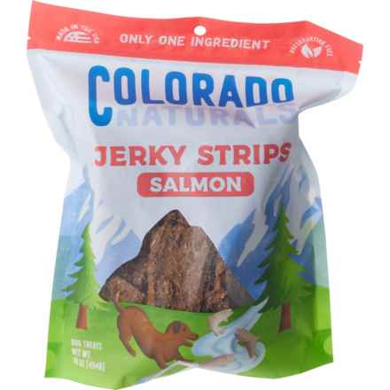 Colorado Naturals Jerky Strips Dog Treats - 16 oz. in Salmon