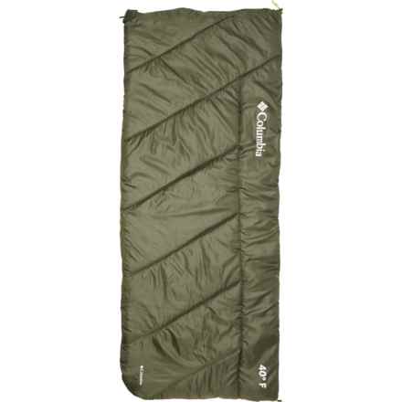 COLUMBIA 40°F Rectangle Sleeping Bag in Green