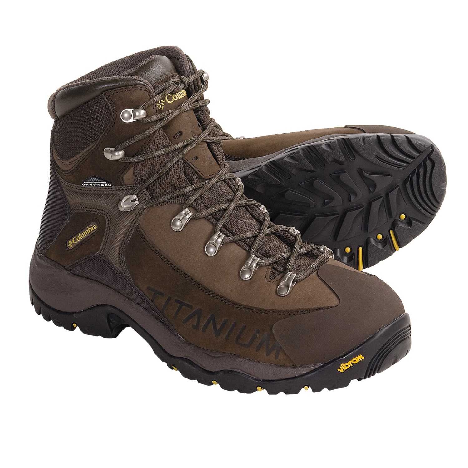 Columbia Footwear Daska Pass Hiking Boots - Titanium, Waterproof (For Men)