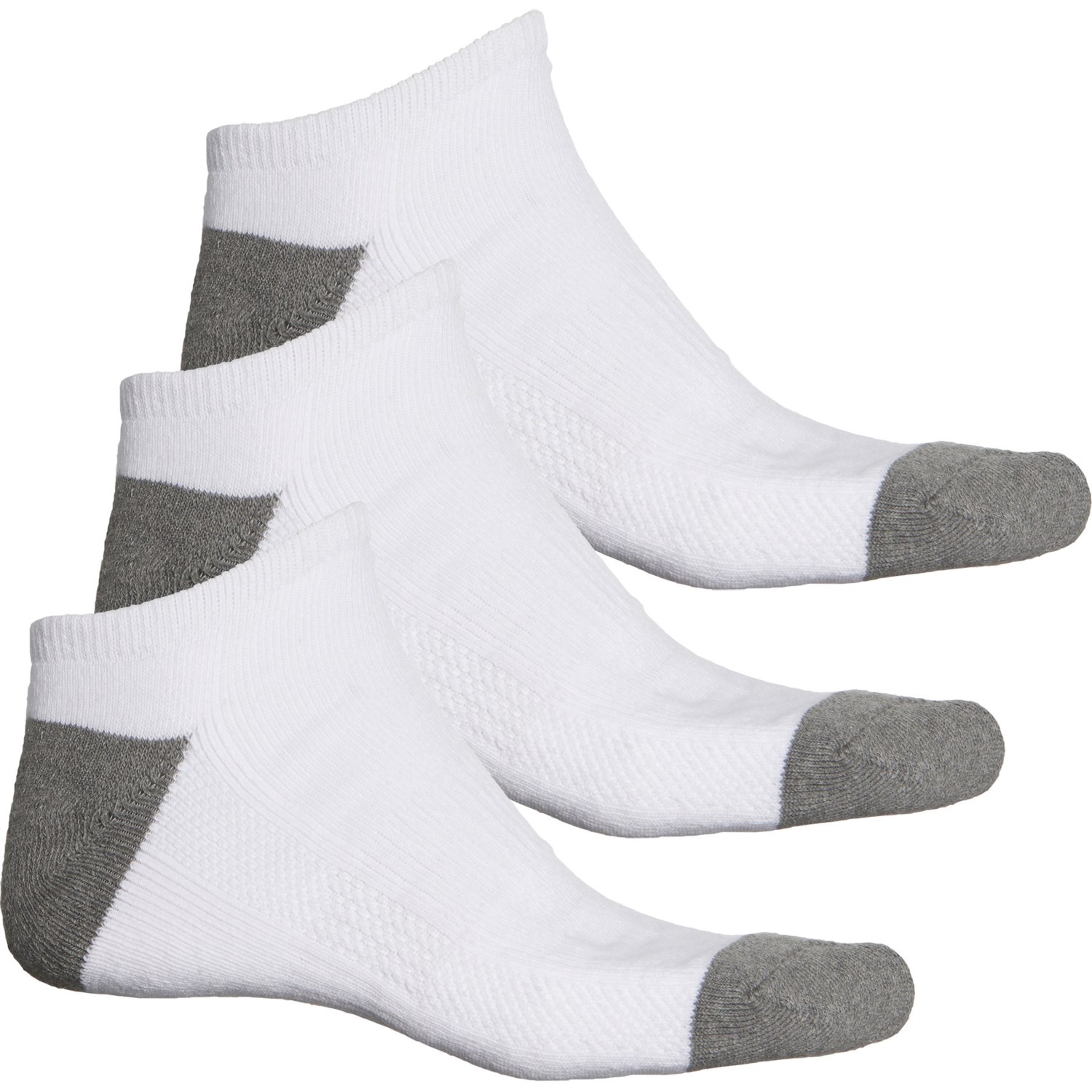 COLUMBIA Half Cushion No-Show Sport Socks - 3-Pack, Below the Ankle (For Men)