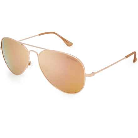 COLUMBIA Norwester Sunglasses - Polarized Mirror Lenses in Rose Gold