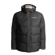 Columbia Sportswear Alaskan Down Jacket - 700 Fill Power (For Men) in Black - Closeouts