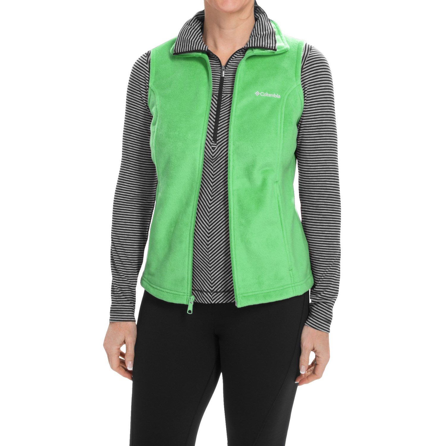 Columbia Sportswear Benton Springs Fleece Vest (For Women) in Chameleon ...