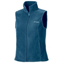 Columbia Sportswear Benton Springs Fleece Vest (For Women) in Dark Turquoise - Closeouts