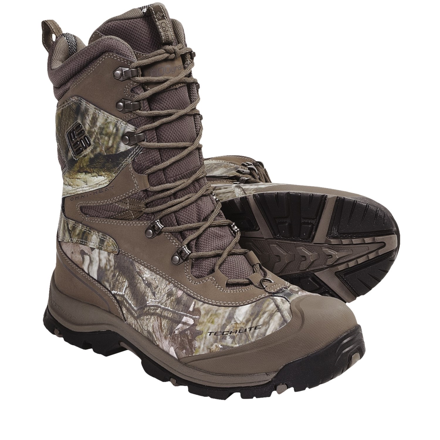 Columbia Omni-Heat® Bugaboot Plus XTM Boots Waterproof, Camo, Insulated ...