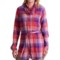 8213F_2 Columbia Sportswear Checked II Tunic Shirt - Cowl Neck, Long Sleeve (For Women)