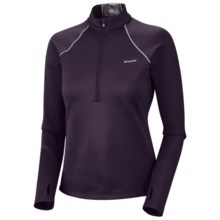 Columbia Sportswear Extreme Fleece Top - Heavyweight, Zip Neck, Long Sleeve (For Women) in Dark Plum - Closeouts