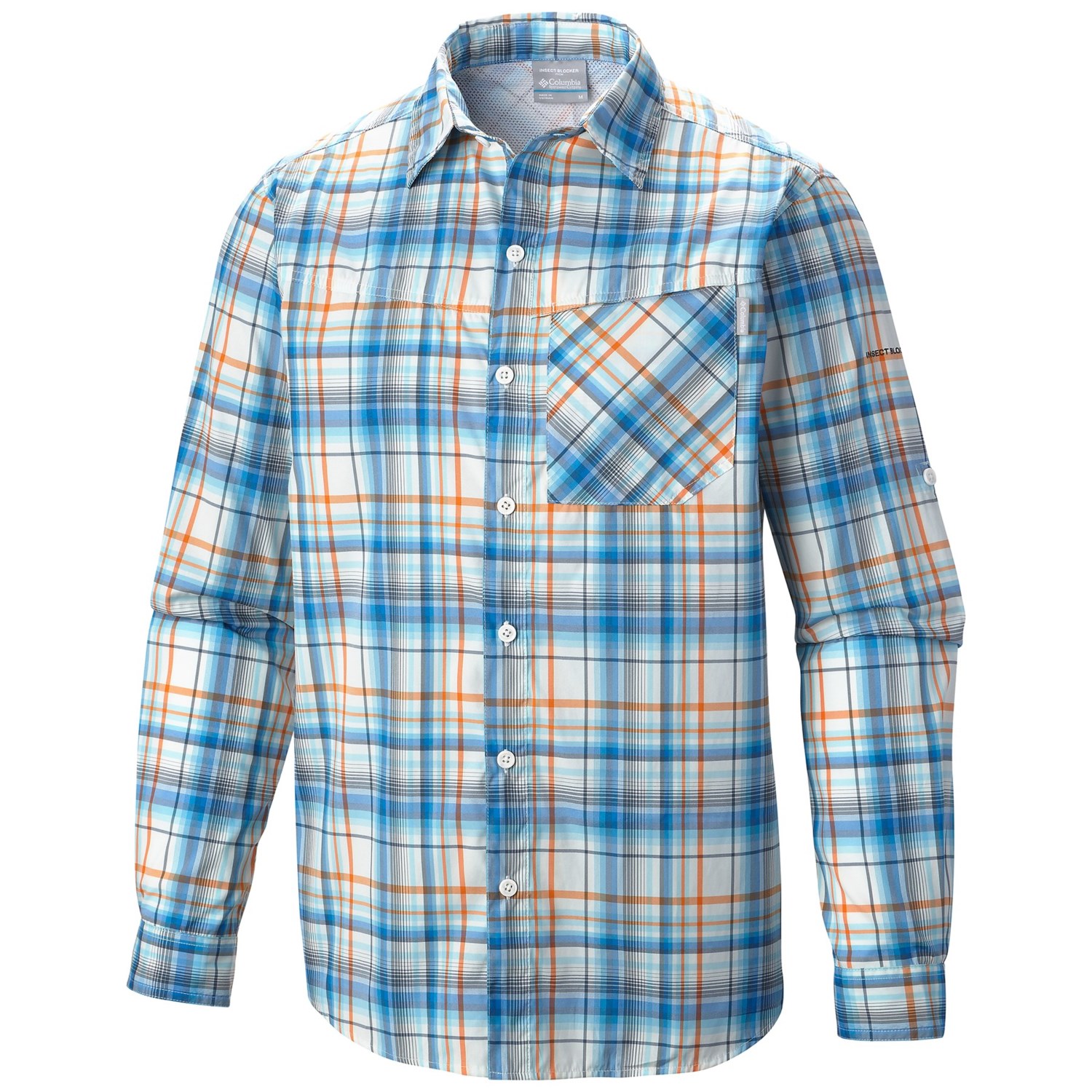 Columbia Sportswear Insect Blocker® Plaid Shirt - UPF 30, Long Sleeve ...