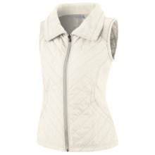 Columbia Sportswear Perfect Mix Vest - Insulated (For Women) in Sea Salt - Closeouts