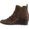 1VTHV_3 Comfortiva Ana Wedge Ankle Boots - Waterproof, Suede (For Women)