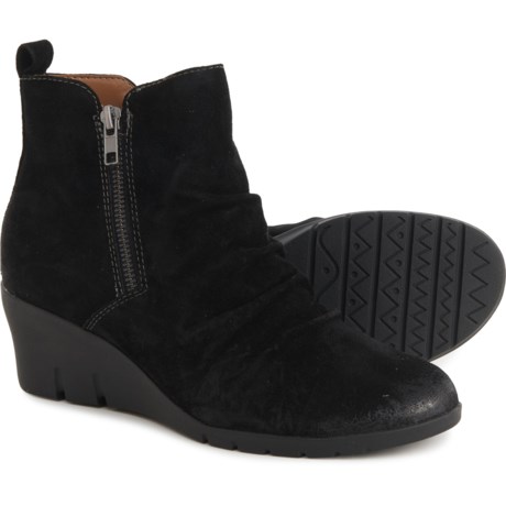 Wedge booties sale wide width