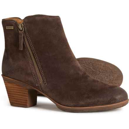Comfortiva Barras Boots - Waterproof, Suede (For Women) in Dark Brown