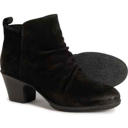Comfortiva Brandy Boots - Waterproof, Suede (For Women) in Black Suede