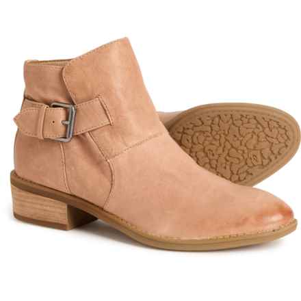 Comfortiva Cardee Boots - Leather (For Women) in Rose Taupe