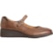 126M0_3 Comfortiva Debbie Mary Jane Wedge Shoes - Leather (For Women)