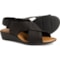 Comfortiva Emilee Sandals - Leather (For Women) in Black