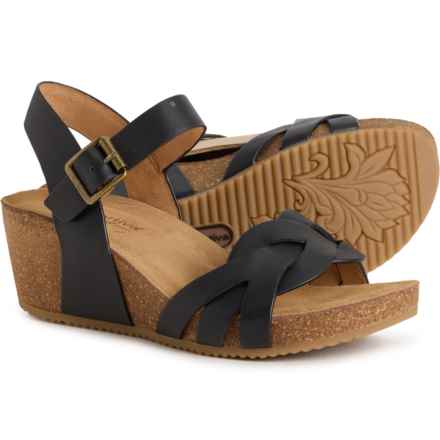 Comfortiva Erena Sandals - Leather (For Women) in Black