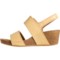 8DPGG_4 Comfortiva Erlina Wedge Sandals - Leather (For Women)