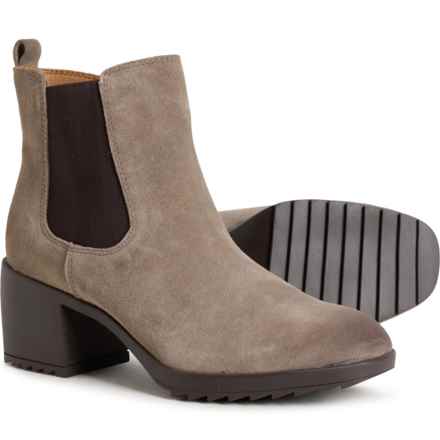 Comfortiva Hammond Boots - Waterproof, Suede (For Women) in Taupe Suede
