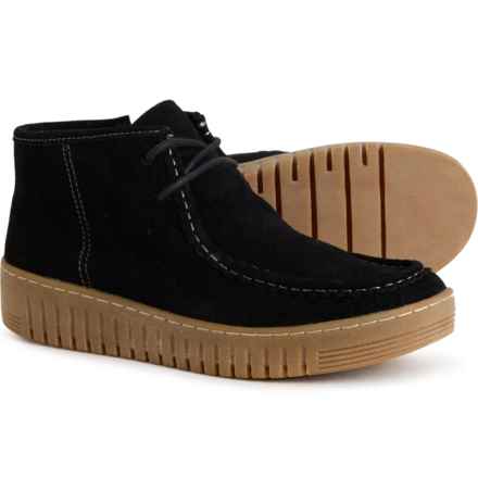 Comfortiva Holland Boots - Suede (For Women) in Black Suede