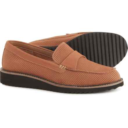 Comfortiva Laina Loafers - Leather (For Women) in Luggage