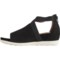 2HAAV_4 Comfortiva Paisley Sandals - Nubuck (For Women)