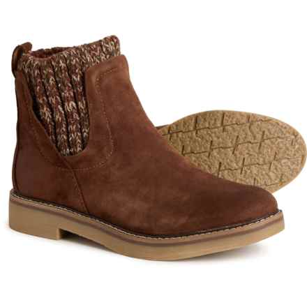 Comfortiva Rawnie Boots - Suede (For Women) in Rich Brown Suede