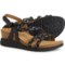 Comfortiva Silvia Sandals - Leather (For Women) in Black Multi