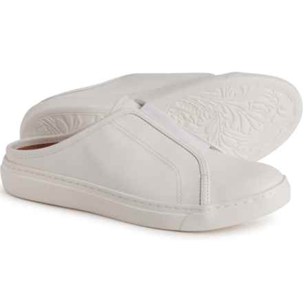 Comfortiva Tohlah Open-Back Mule Sneakers - Leather (For Women) in White