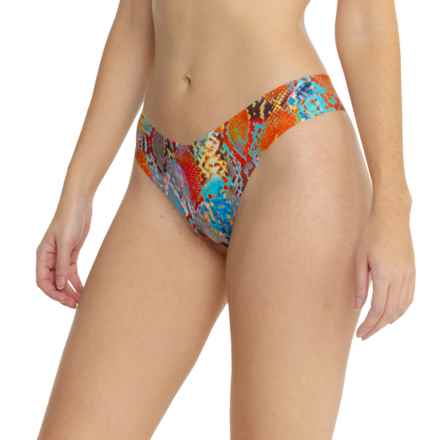 Commando Classic Print Panties - Thong in Sao Paolo