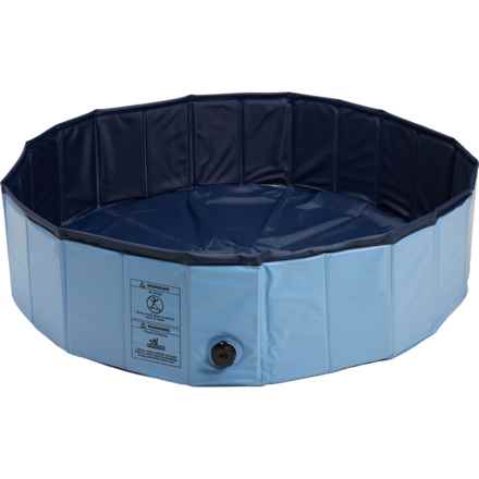 Companion Gear Portable Pop-Up Dog Pool - 40” Round in Blue