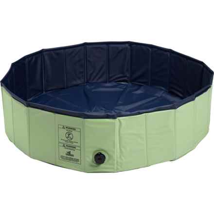 Companion Gear Portable Pop-Up Dog Pool - 40” Round in Green
