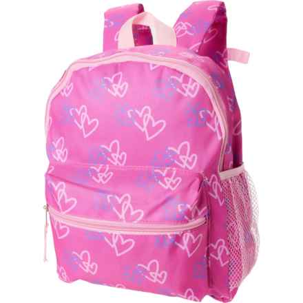 CONFETTI Hearts A Flutter Backpack (For Girls) in Pink